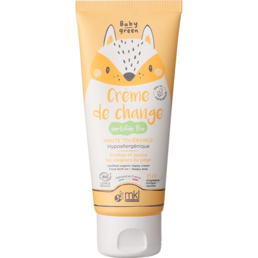 Mkl Baby Green Nappy Cream Bio 75 ml