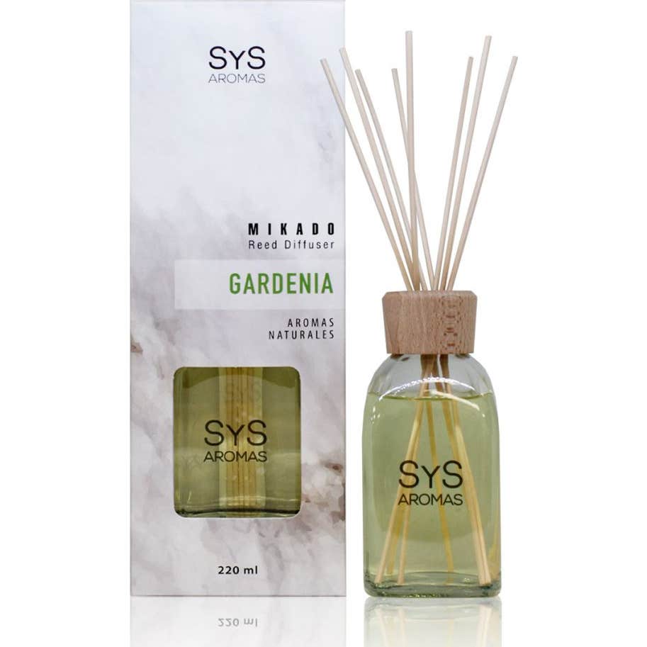SyS Estuche Ambientador Mikado Gardenia 220ml