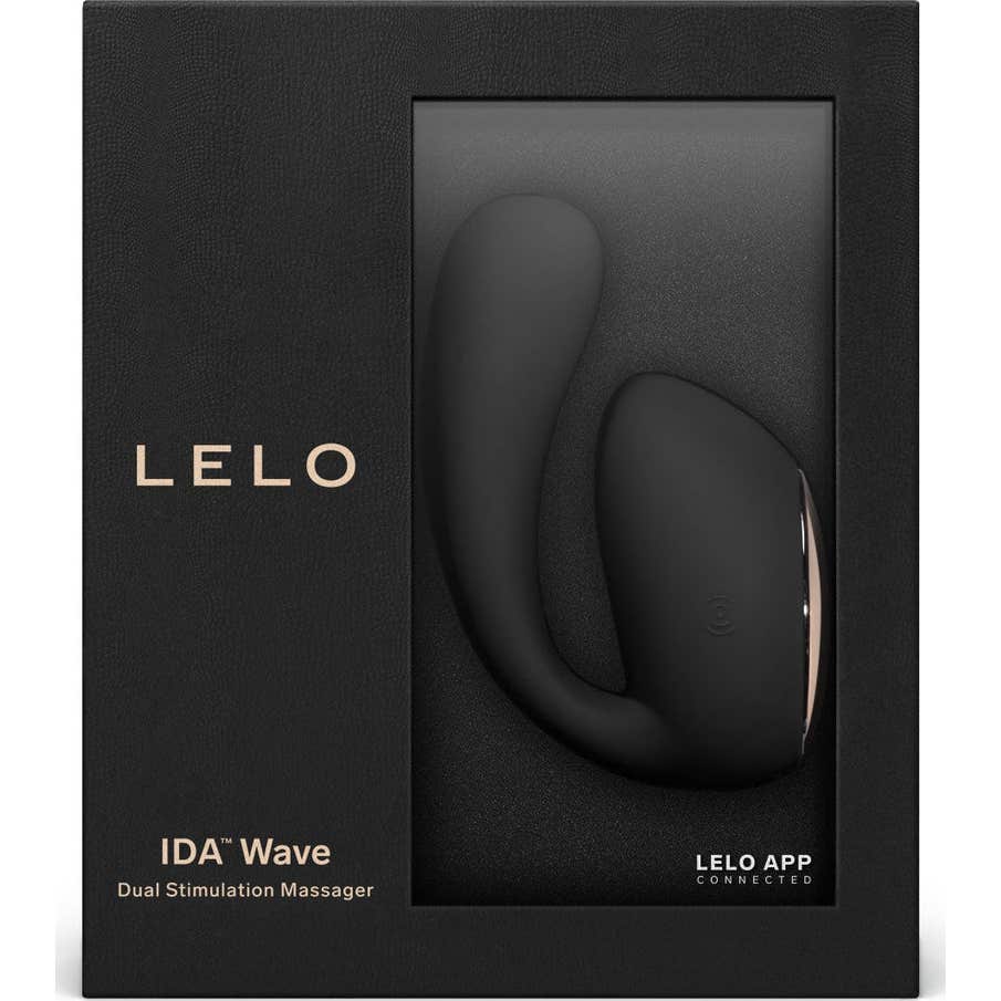 Lelo Ida Wave Masajeador Parejas Negro 1ud