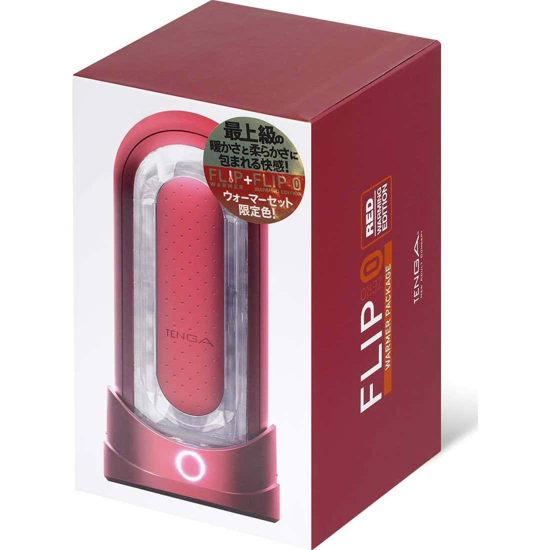 Tenga Flip 0 Zero Red With Heater 1ud