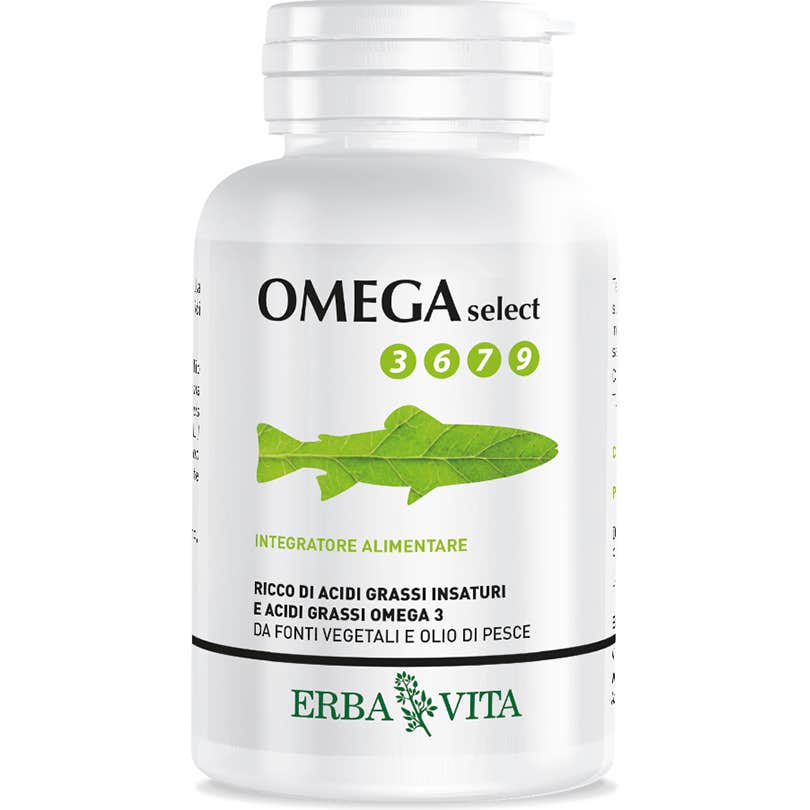 Erba Vita Omega Select 3 6 7 9 120 caps | Natural Doctor