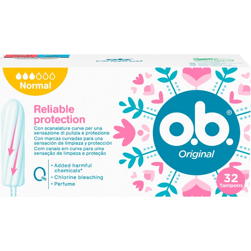 OB Original Tampons Normal 32uds