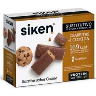 SIKEN SUSTITUTIVO BARRITAS COOKIE 8 uds