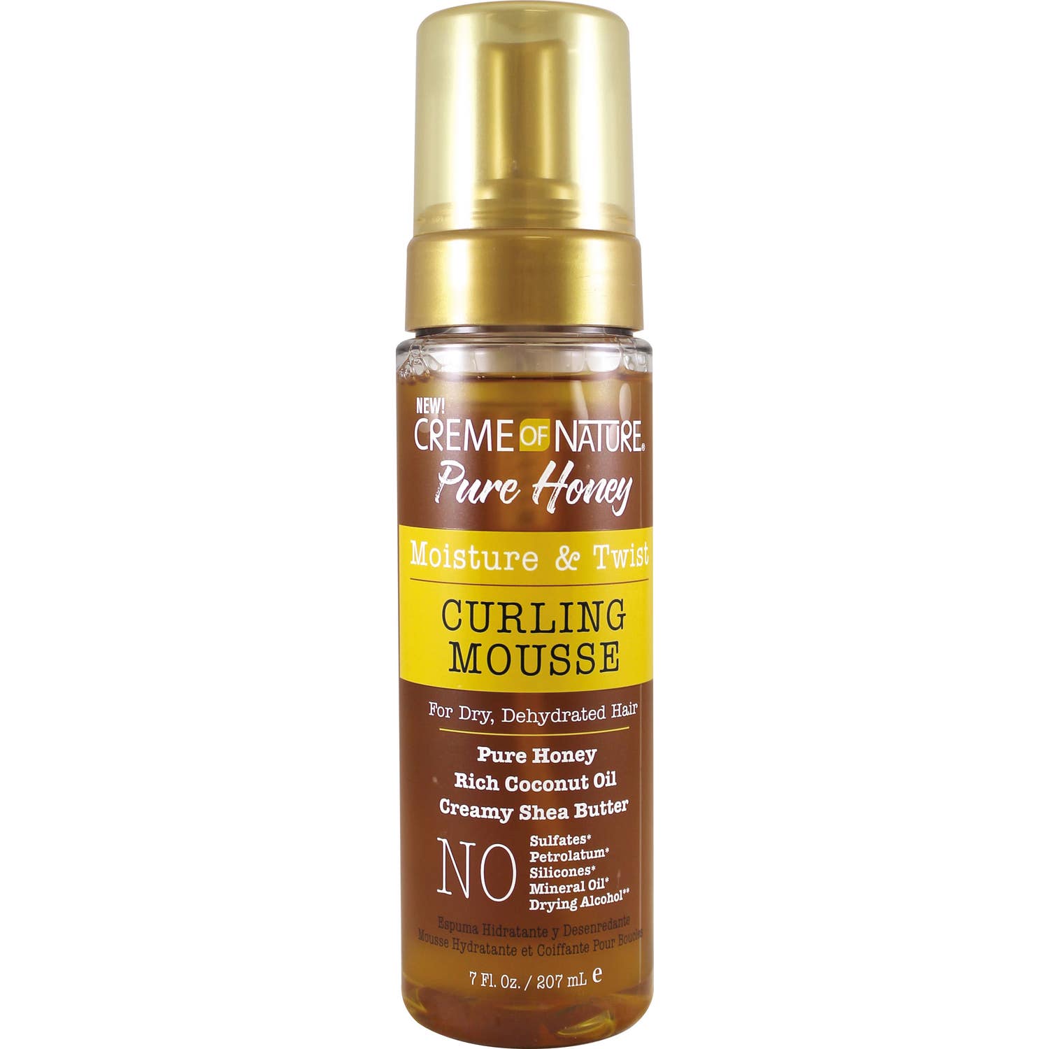 Creme of Nature Pure Honey Foaming Mousse 207ml