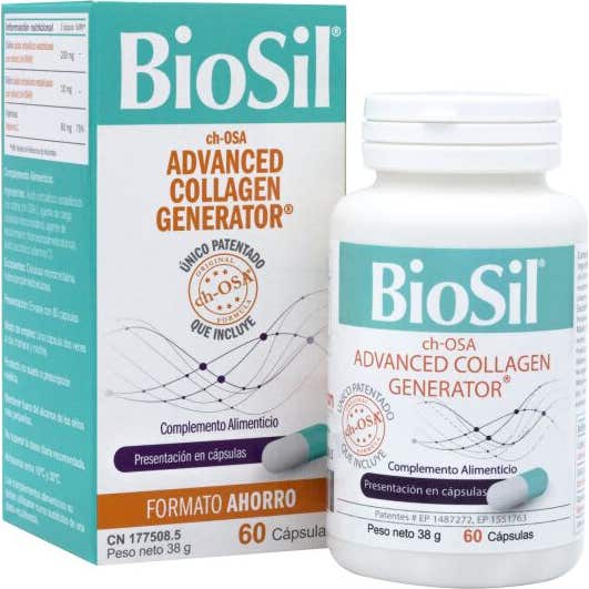 Biosil Cápsulas Generador Avanzado De Colágeno 60Caps