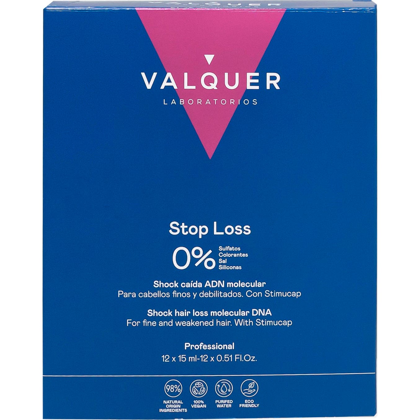 Valquer Shock Caída ADN Molecular 12x15ml