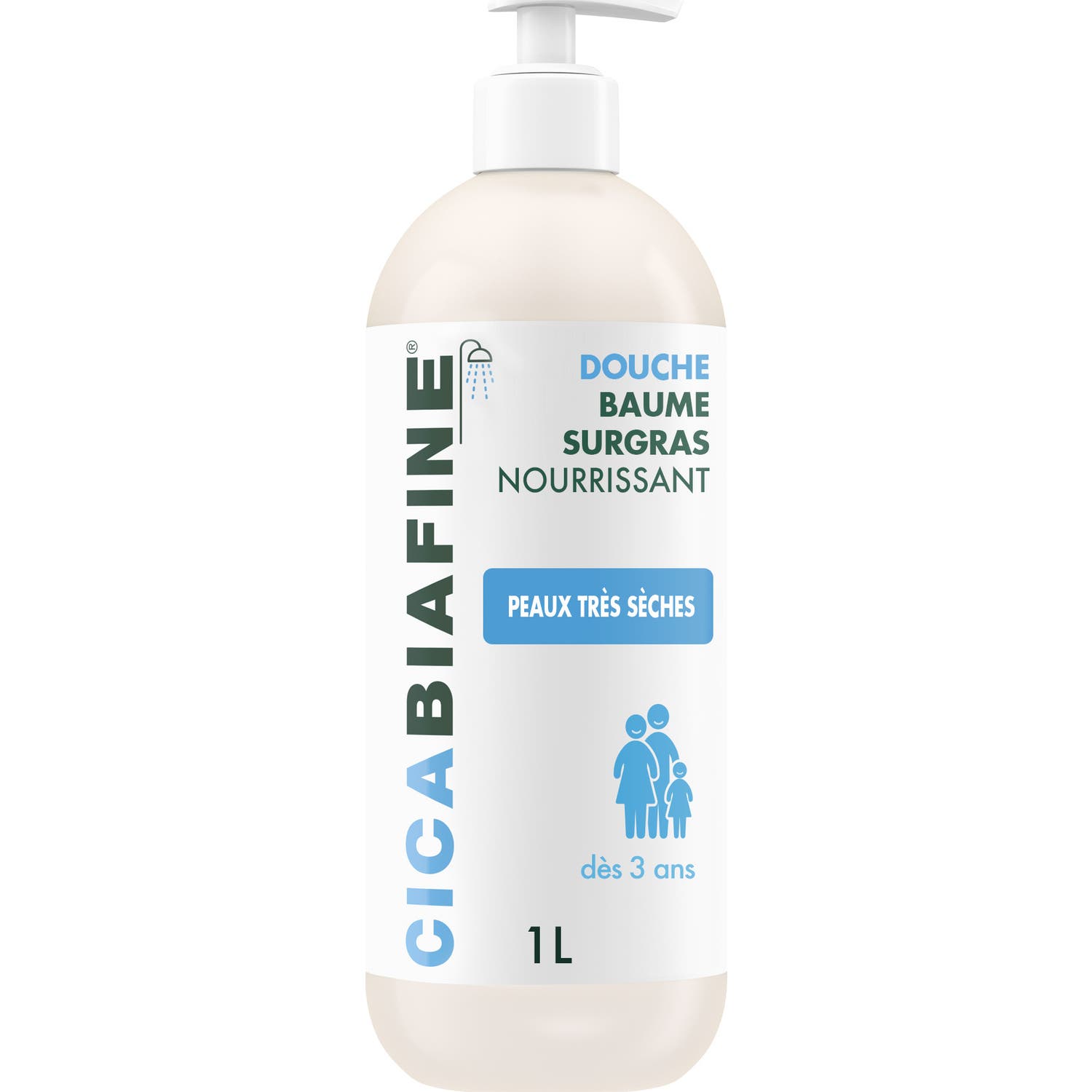 Biafine Cicabiafine Bálsamo Ducha Surgras Hidratante 1l