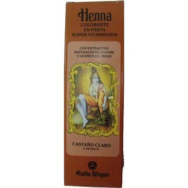 Radhe Shyam Henna Pasta Castaño Claro