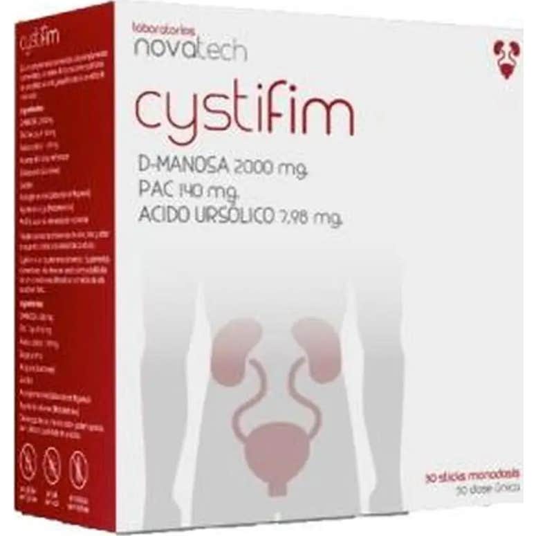 Novatech Mujer Rojos Cystifim 30 Sobres