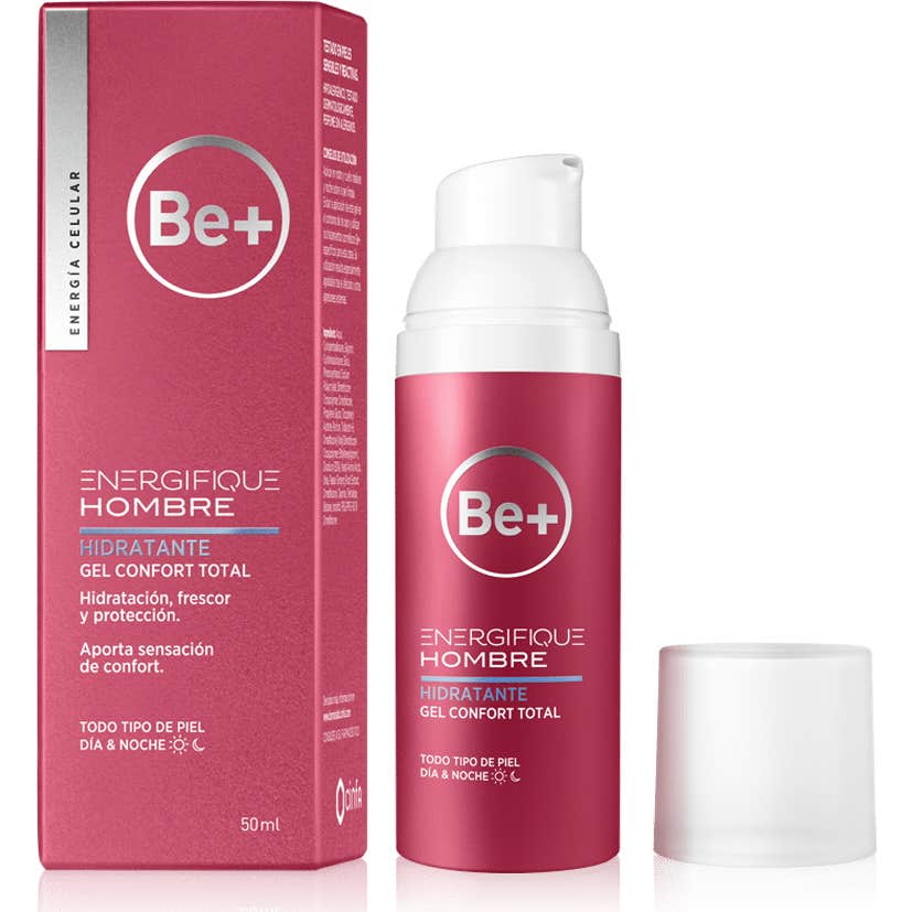 Be+ Energifique Hombre Hidratante Gel Confort Total 50 Ml