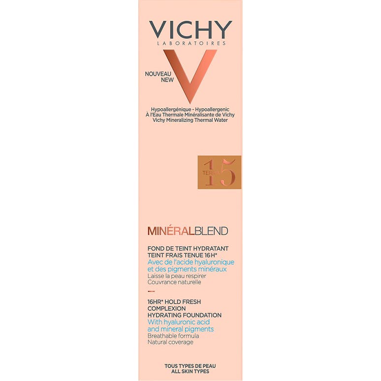 Vichy Mineralblend Base de Maquillaje Hidratante 15 Terra 30ml