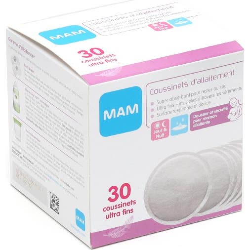 Almohadillas de lactancia Mam White lot of 30