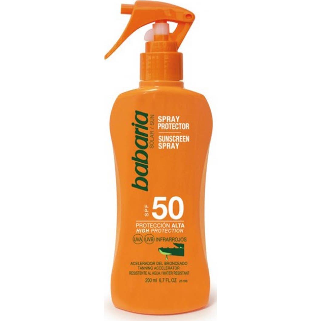 Babaria Aloe Vera Spray Vaporizador SPF50 200ml