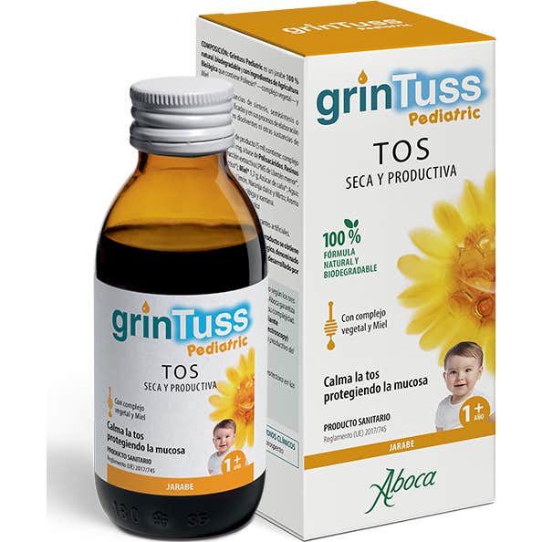 Aboca GrinTuss Pediatric Tos Seca y Productiva 180g