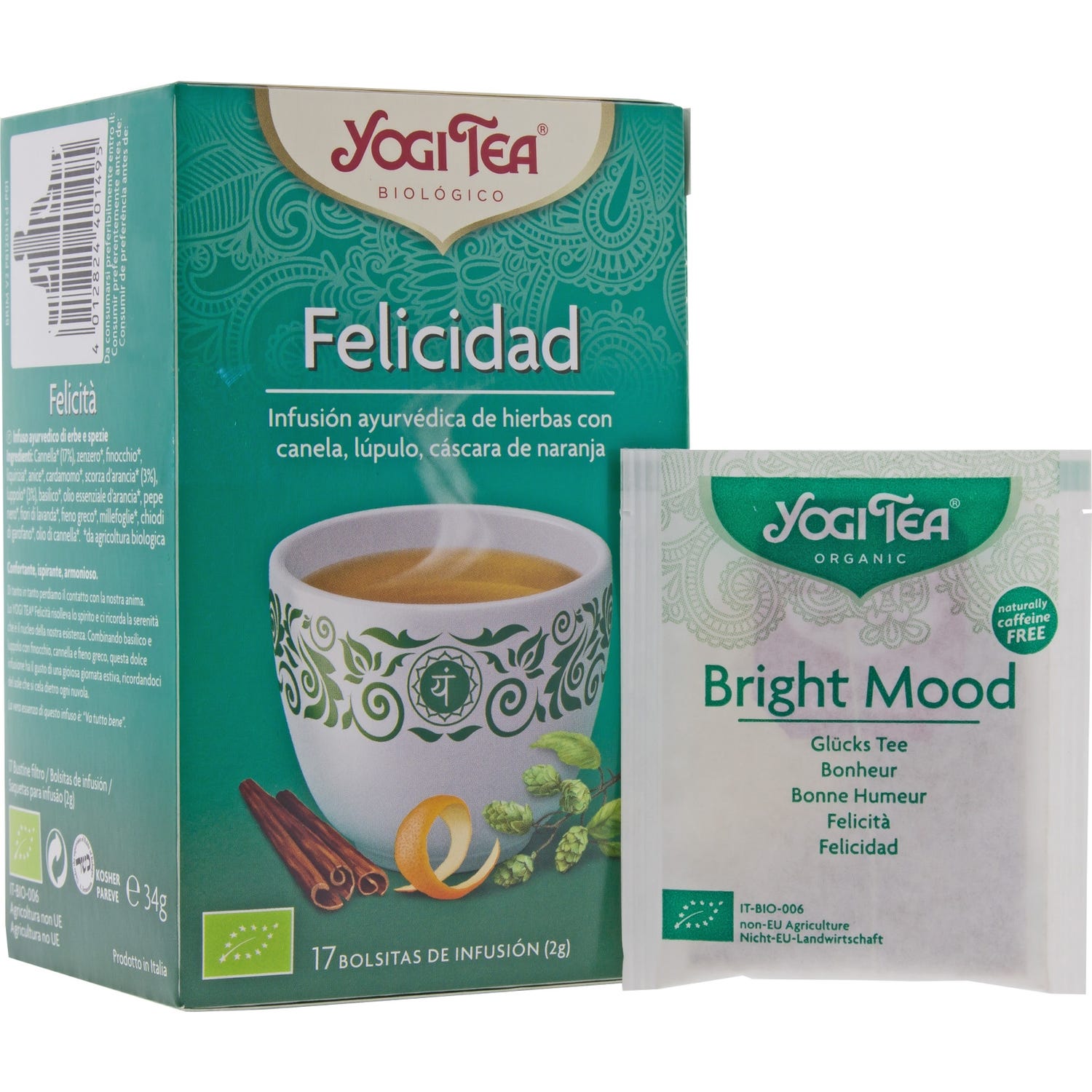 Yogi Tea Felicidad 17 bolsitas