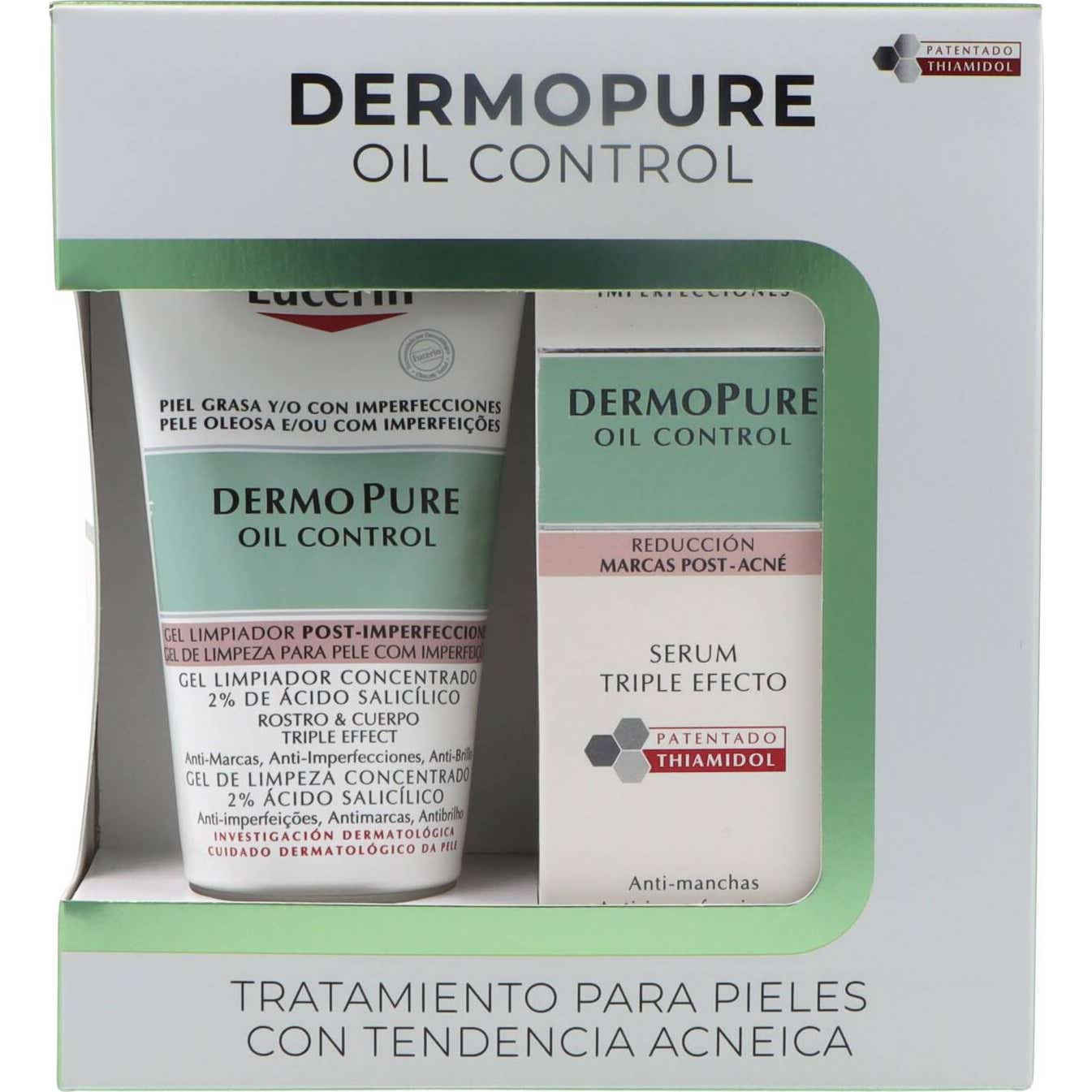Eucerin Pack DermoPure Gel Limpiador + Sérum Triple Action