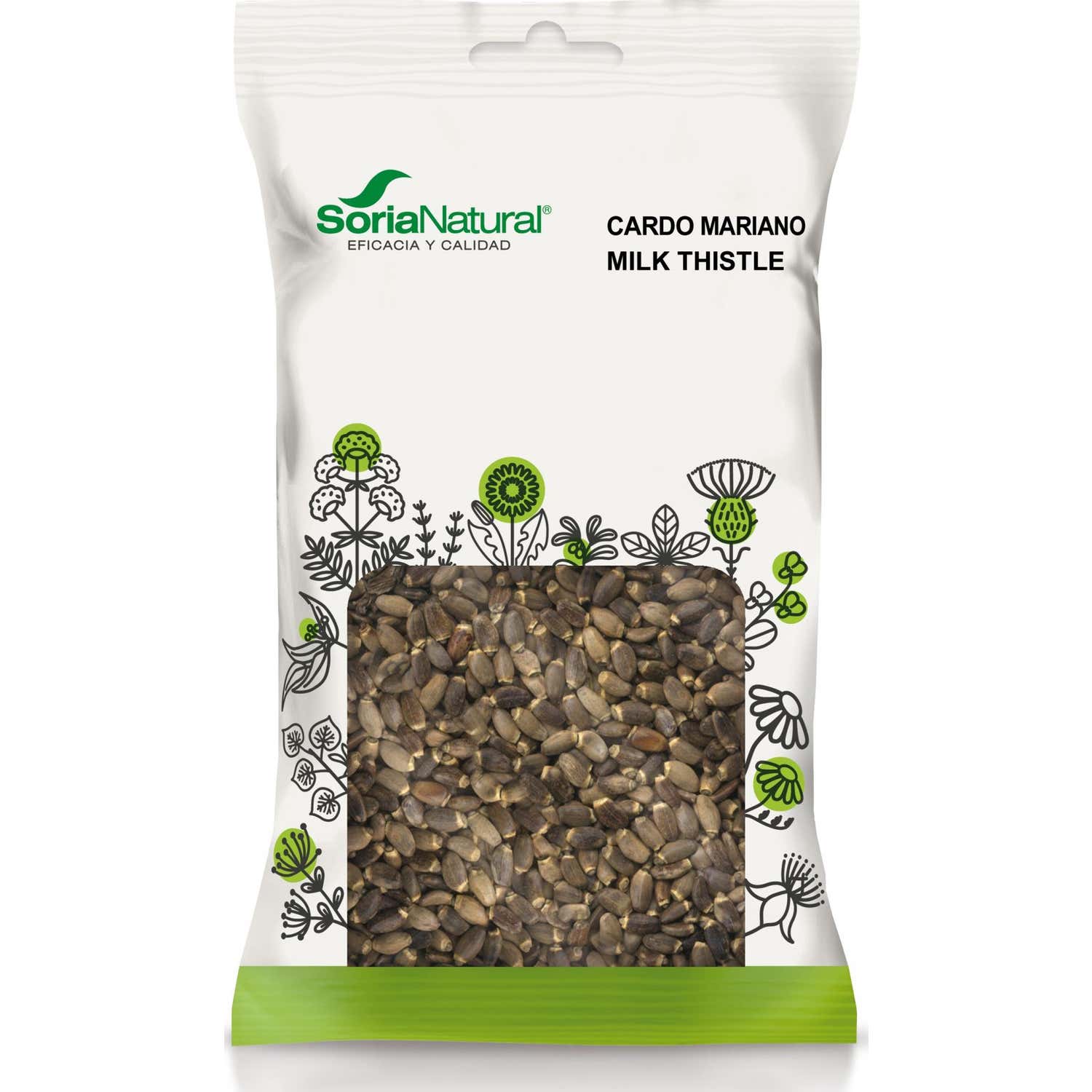 Soria Natural Cardo Mariano Semillas Bolsa 75g