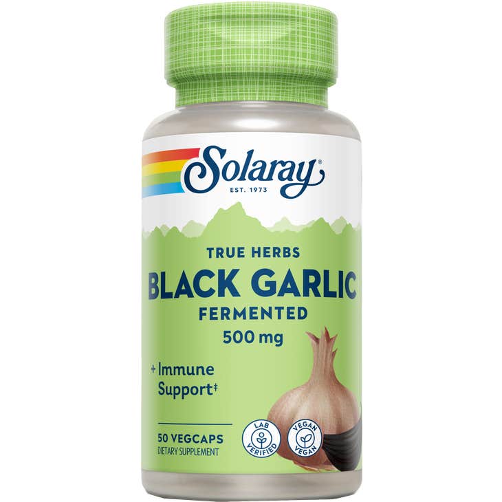Solaray Negro 5 X Black Garlic Bulb 50 Cápsulas - Imagen 2