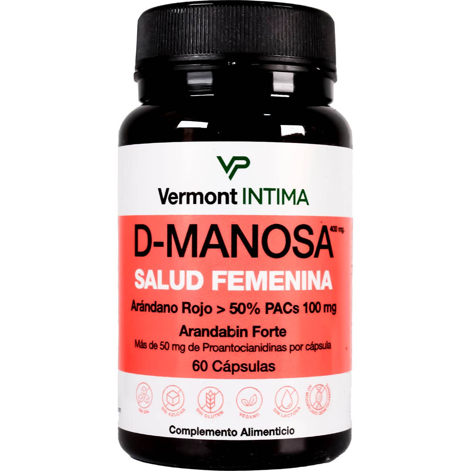 Enzime Sabinco D-Manosa 400mg 60caps