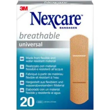 Nexcare Apósitos 19x72 mm 20 uds
