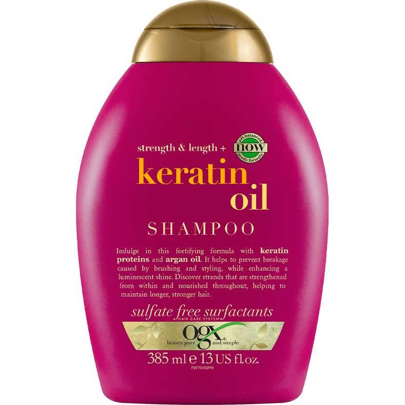 Ogx Champú Aceite Keratina Rosa 385ml