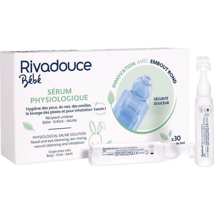Rivadouce Bébé Suero Fisiológico 30x5 ml