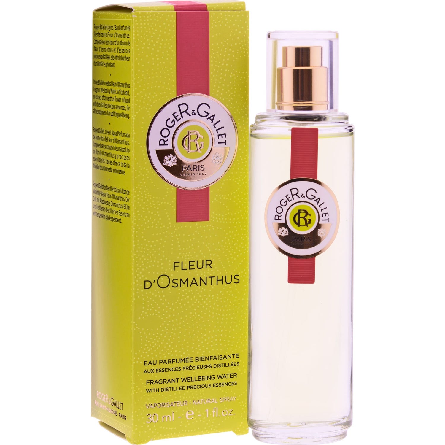 'Roger&Gallet Fleur d''Osmanthus agua fresca perfumada 30ml'