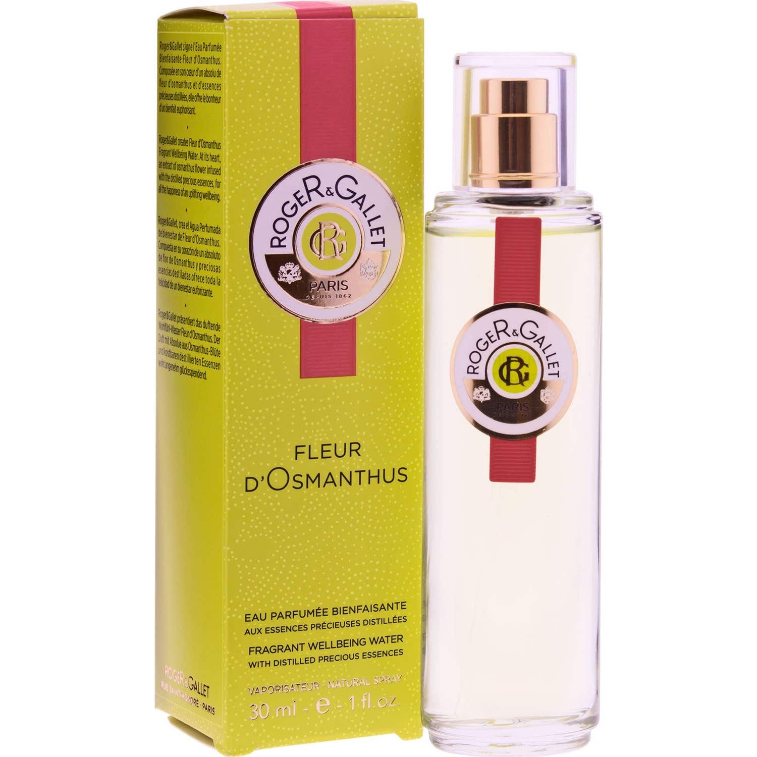 'Roger&Gallet Fleur d''Osmanthus agua fresca perfumada 30ml'
