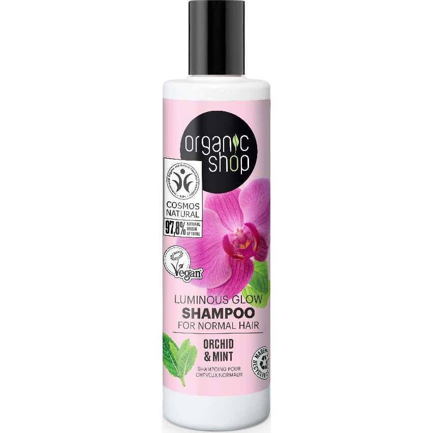 Organic Shop Champú Para Cabello Normal Orquídea Menta 280 ml