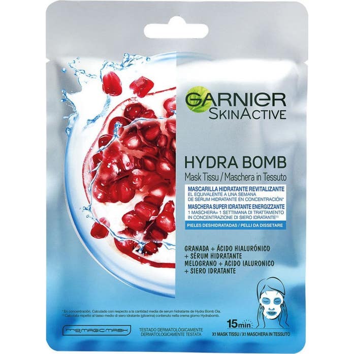 Garnier Skinactive Hydra Bomb Mascarilla Facial Revitalizante 1ud