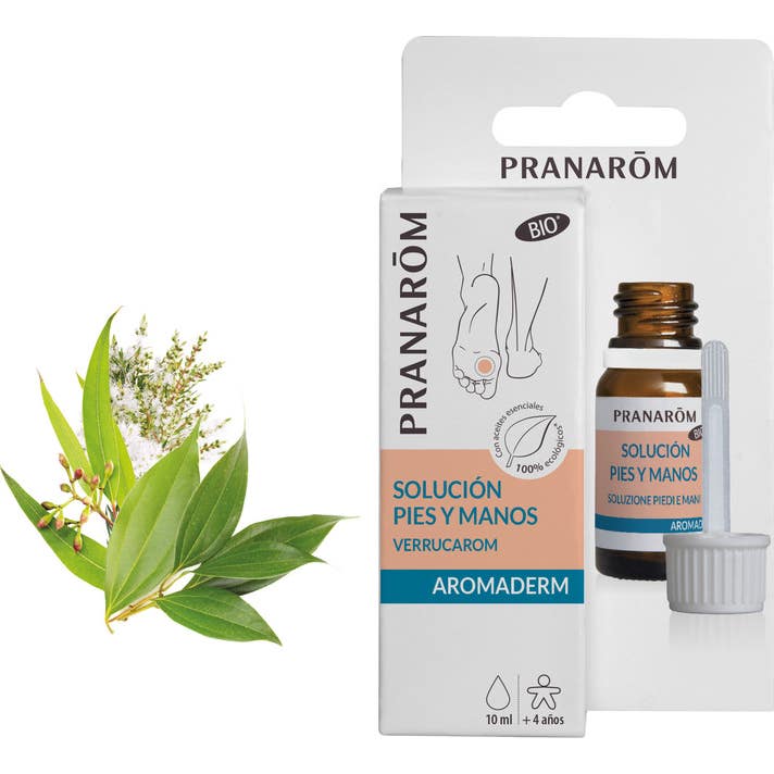 Pranarôm Aromaderm Solución Pies y Manos Verrucarom BIO 10ml