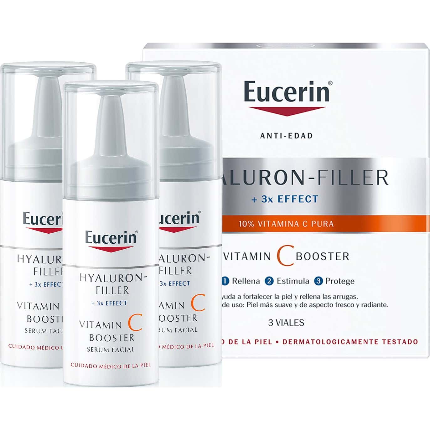 Eucerin Hyaluron-Filler 3X Effect Vitamin C Booster Sérum 3x8ml