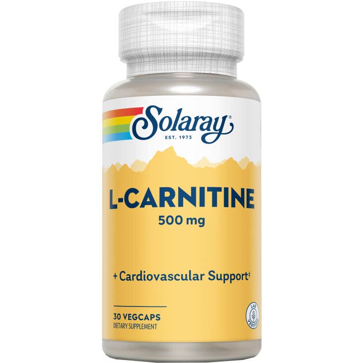 Solaray L-Carnitine 500 Mg 30 Caps