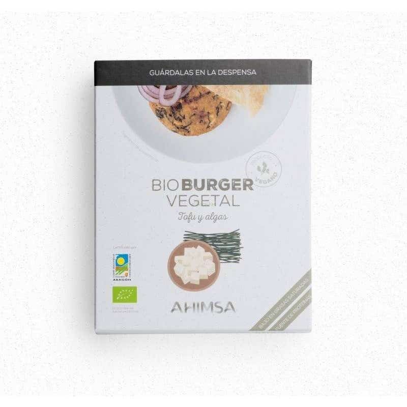 Ahimsa Hamburguesa Tofu Algas Larga Duración 160 g