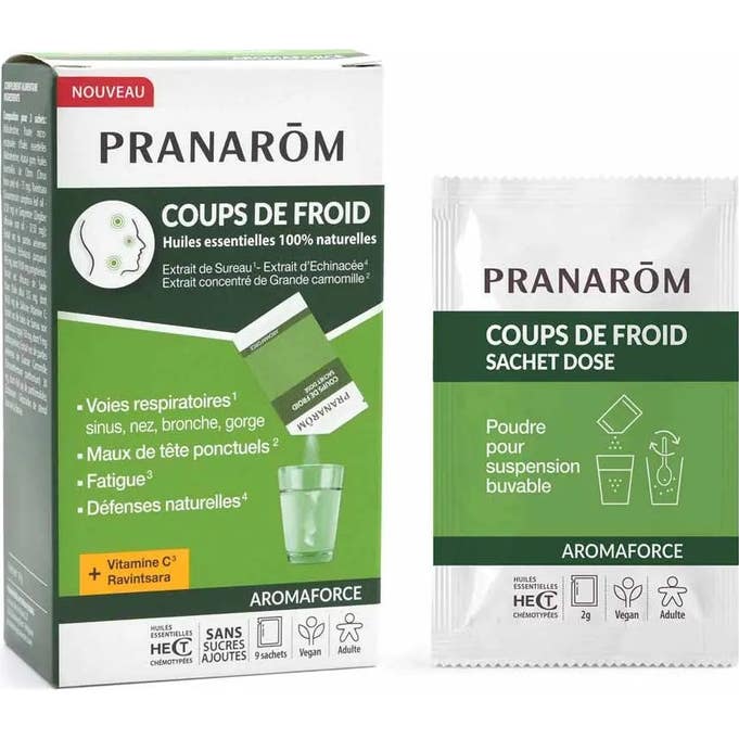 Pranarôm Aromaforce Ola de Frío 9x2 g