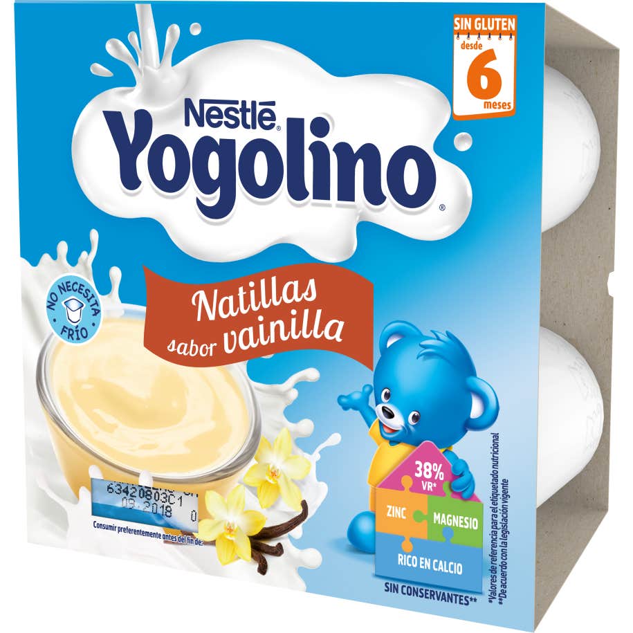 Iogolino natillas de galleta 100gx4uds
