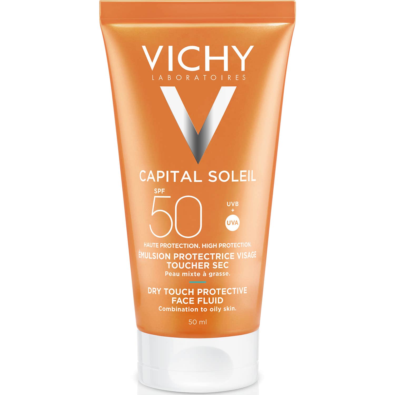 Vichy Capital Soleil Emulsión Facial Tacto Seco SPF50 50ml