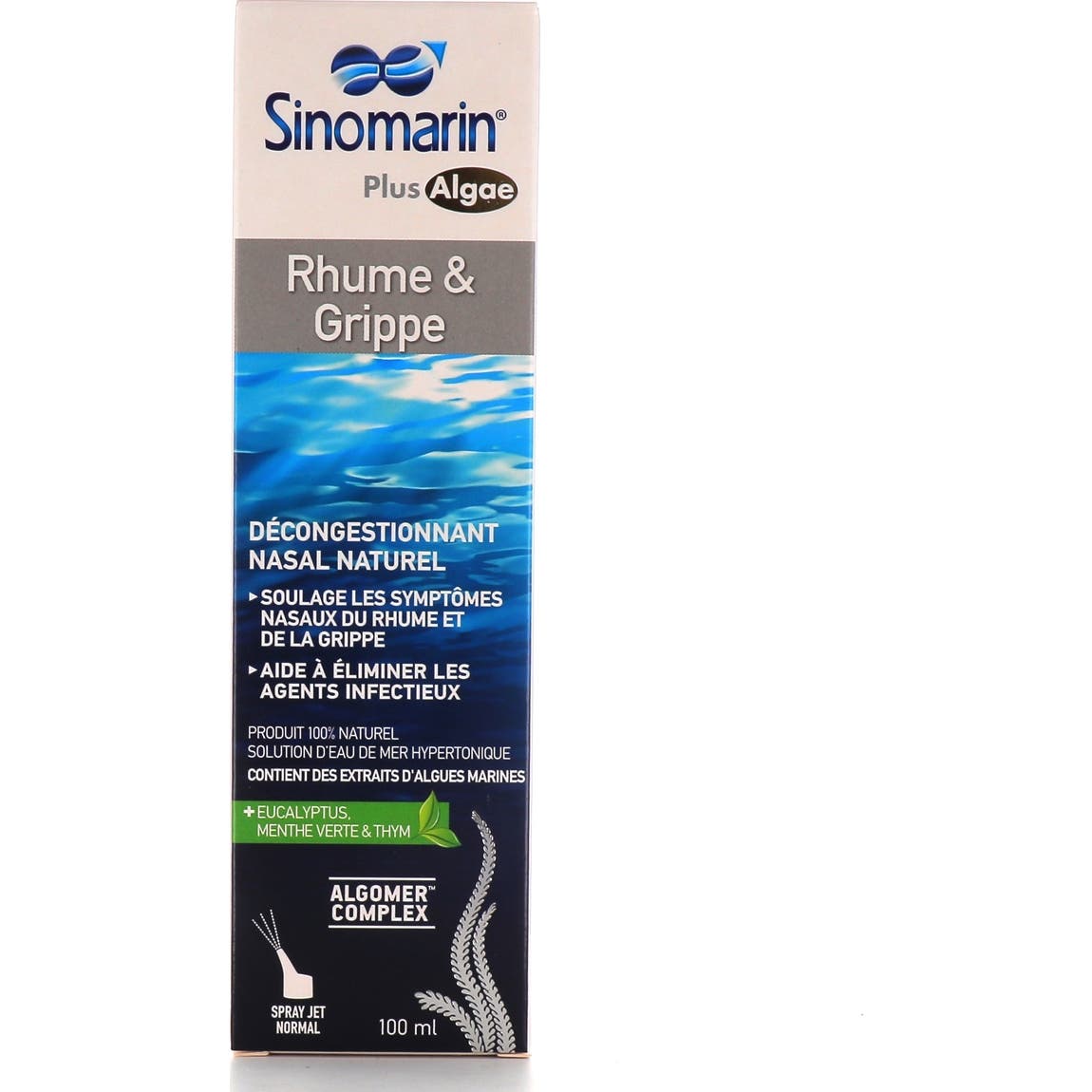 Sinomarin Plus Algae Spray Rhume et Grippe 100ml