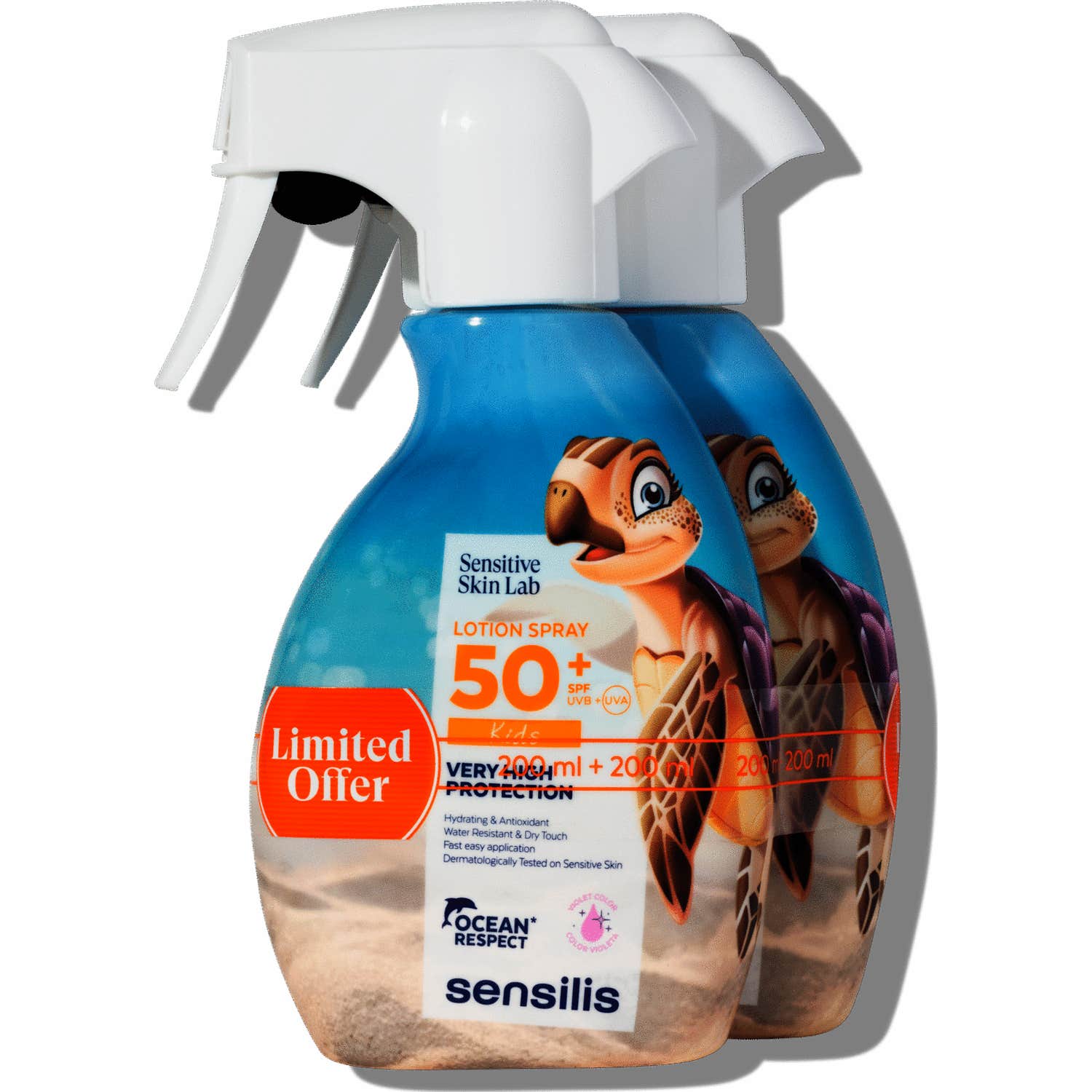 Sensilis Lotion Spray 50+ Pediatrics 2x200ml