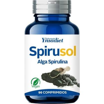 Ynsadiet Spirusol Espirulina + B12 90 Comprimidos - Imagen 4