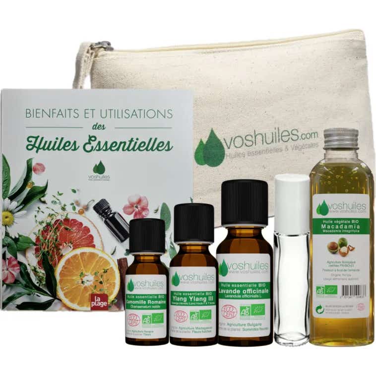Voshuiles Kit Relajación con Aceites Esenciales