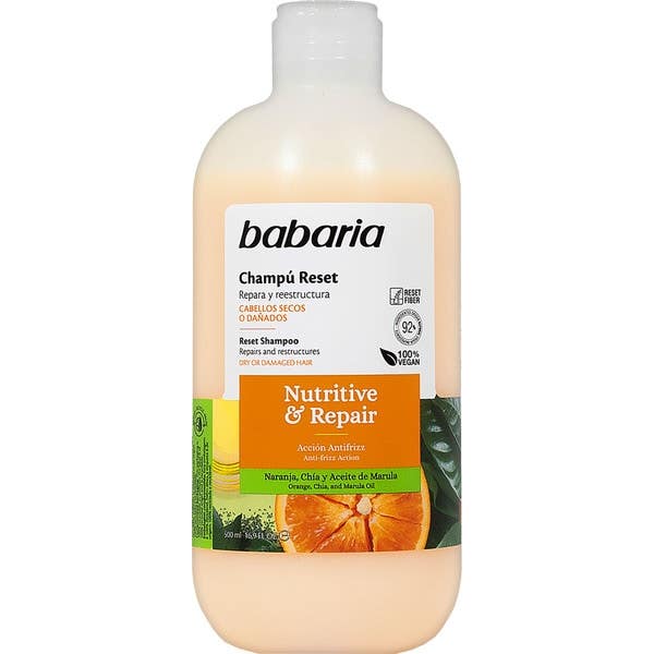 Babaria Nutritive & Repair Champú Reset Cabello Seco 500 ml