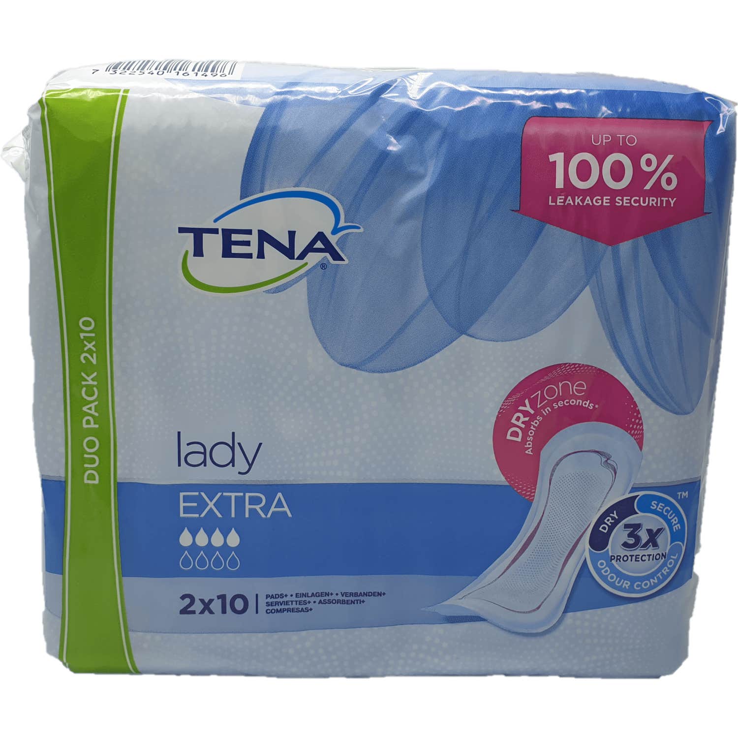 Tena Lady Extra Incontinencia Orina Ligera Pack