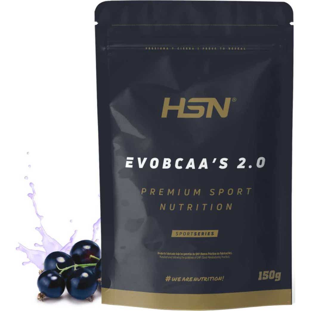 HSN EvoBCAA's 2.0 BCAA's 12:1:1 + Glutamina Grosella Negra 150g