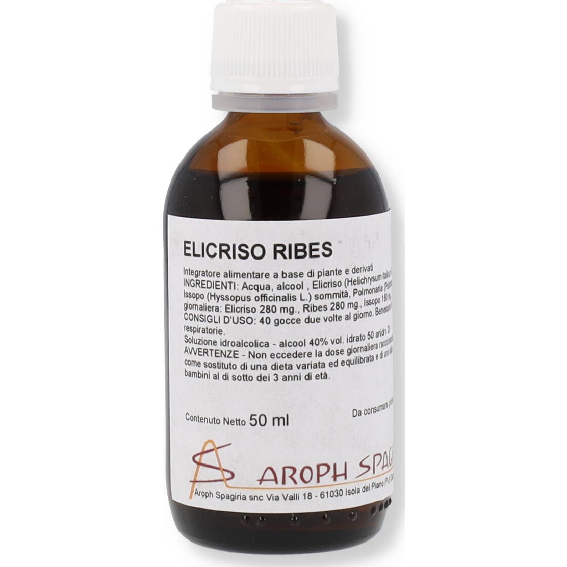 Aroph Spagiria Helichrysum Ribes Solución Hidroalcohólica 50ml | Natural Doctor