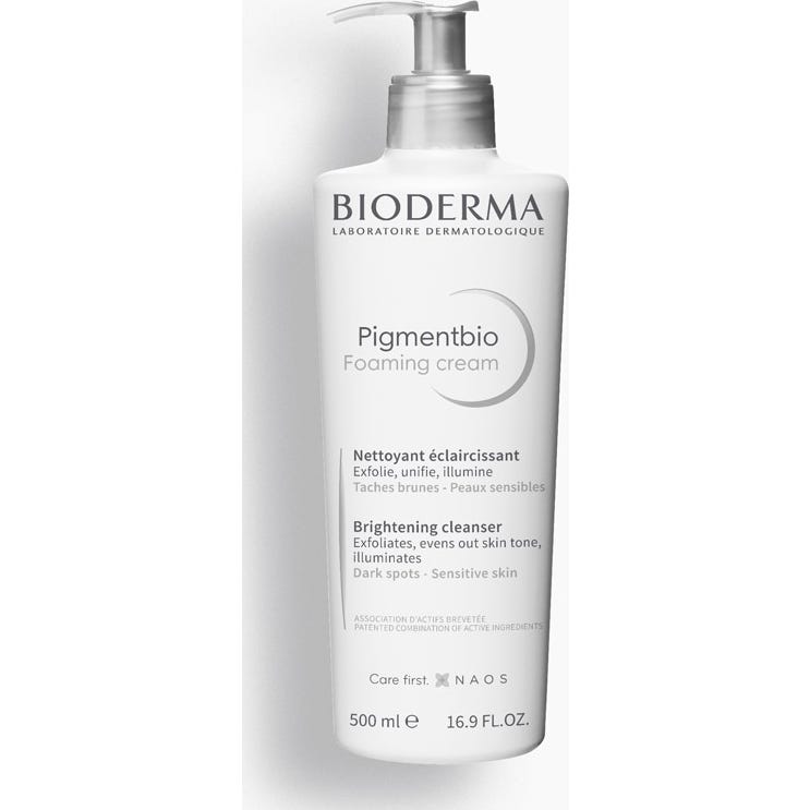 Bioderma Pigmentbio Foaming Cream Limpiador Iluminador 500 ml
