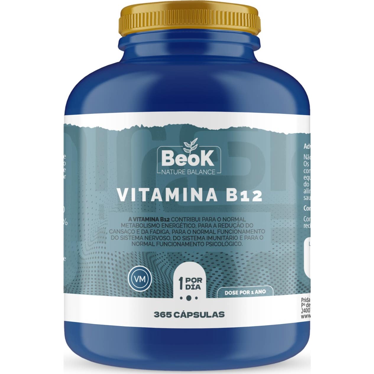 BeoK Vitamina B12 365caps | Natural Doctor