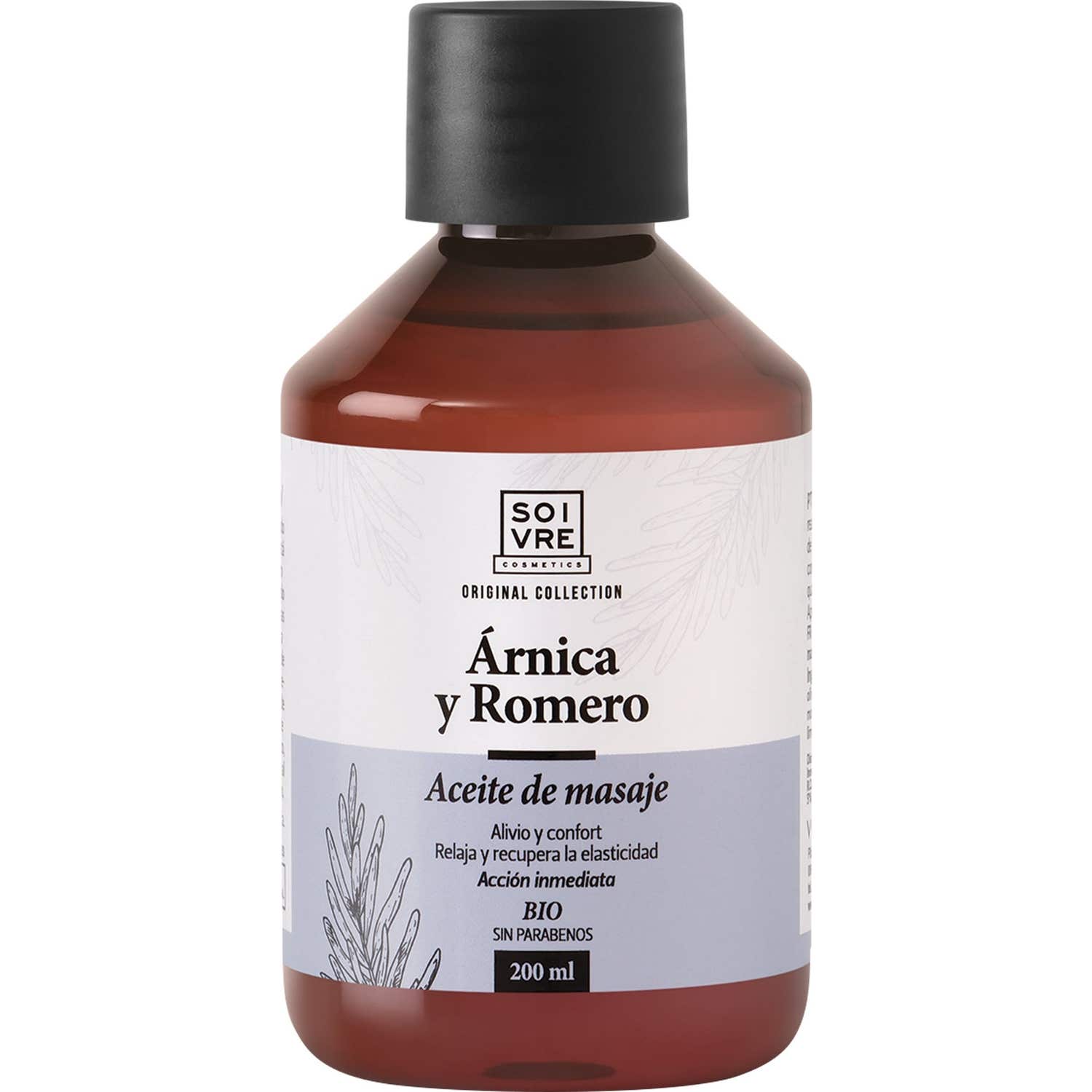 Soivre Aceite Seco Árnica Y Romero Bio 200ml