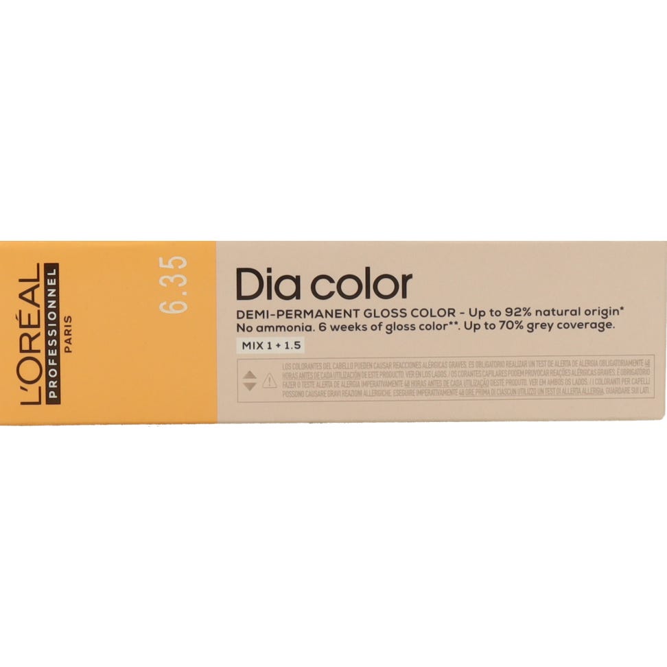 'L''Oréal Dia Color 6.35 Rubio Oscuro Dorado Caoba 60 ml'