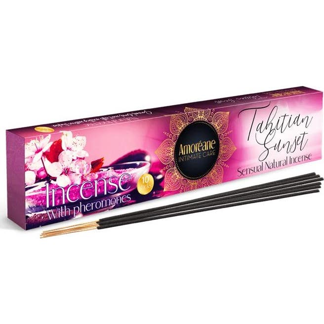 Amoreane Tahitian Sunset Incienso Feromonas Floral 10uds